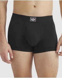 adidas Originals - 2 Pack Comfort Cotton Rib Trunk Underwear