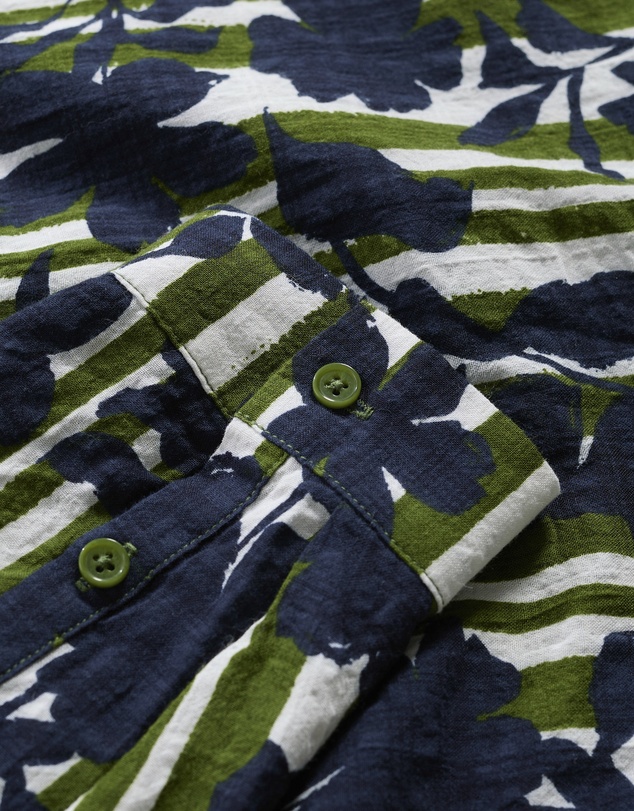 Seasalt - Seasalt Cornwall Green Wren Flutter Shirt