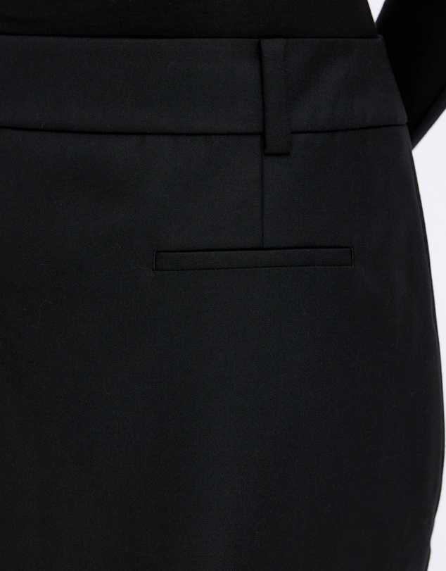Minima Esenciales - Talia Wool Tailored Mini Skirt