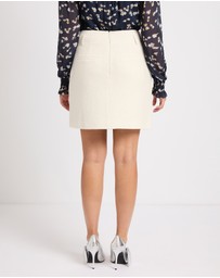 Marcs - Shani Felted Wool Skirt