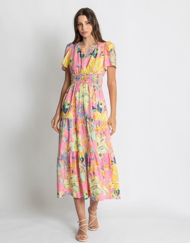 KACHEL - Zurina Midi Dress