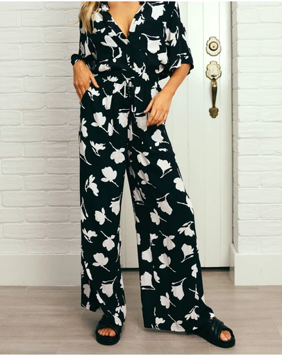 UNE PIECE - Linen Palazzo Pants