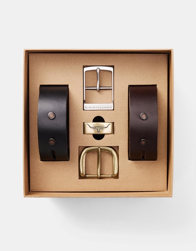 R.M.Williams - 1 1/2 Belt Gift Set