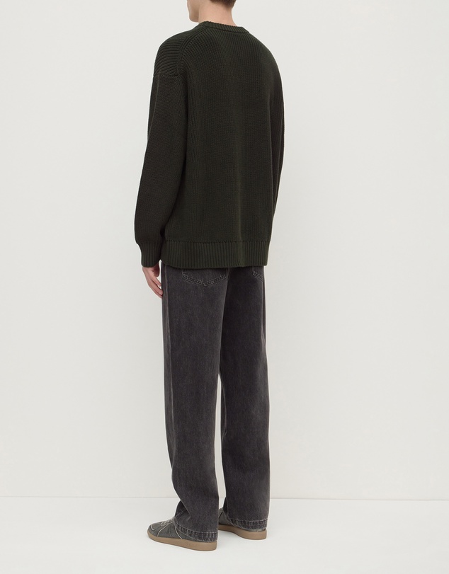 Assembly Label - Carson Cotton Rib Knit Jumper