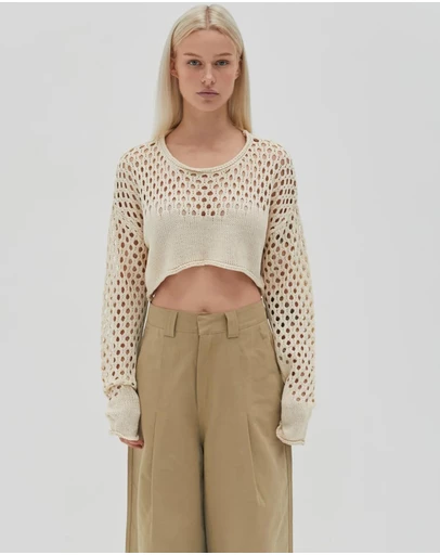 Style Addict - Amalie Crochet Top