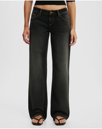 Cotton On - Low Rise Straight Jeans
