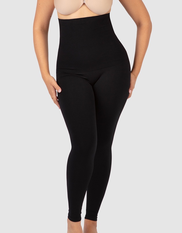 B Free Intimate Apparel - Magic Compression Tights | Double Layer Tummy Control