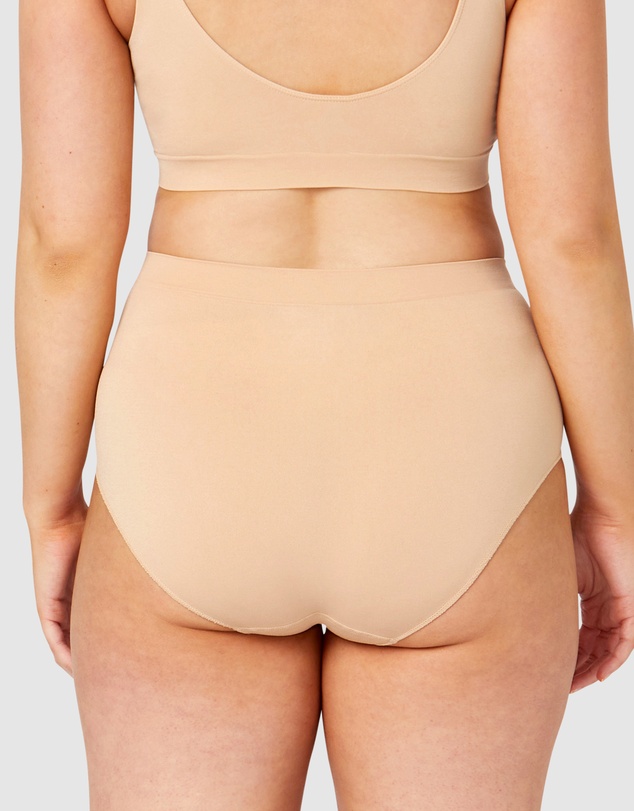 Ambra - 4 Pack Bare Essentials Recycled Nylon Full Brief