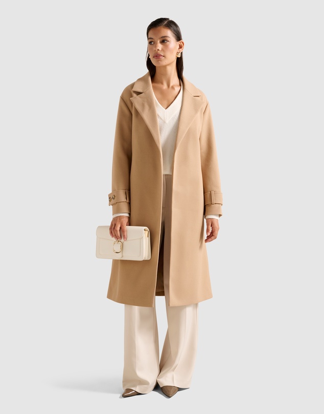 Forever New - Heidi Double Breasted Wrap Coat