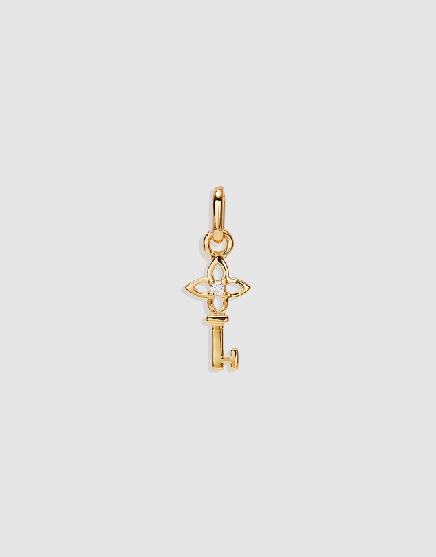 By Charlotte - Key to My Heart Pendant