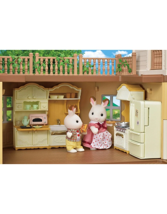 Sylvanian Families - Red Roof Country Home with Attic