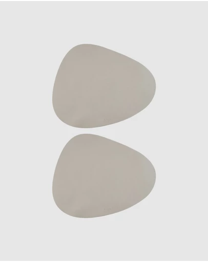 Lilly + Dash - Dog & Cat Asymmetric Placemats - Slate