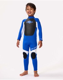 Rip Curl - Groms Omega 3/2mm Full Length Back Zip Wetsuit Steamer