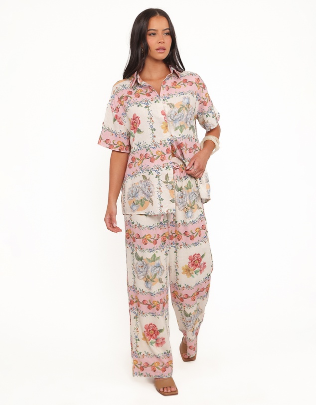 Petal & Pup - Cascais Pants - Rose Tile