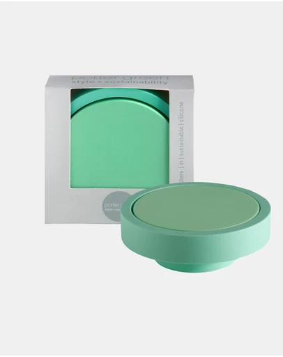 porter green - ciss | unbreakable silicone coasters