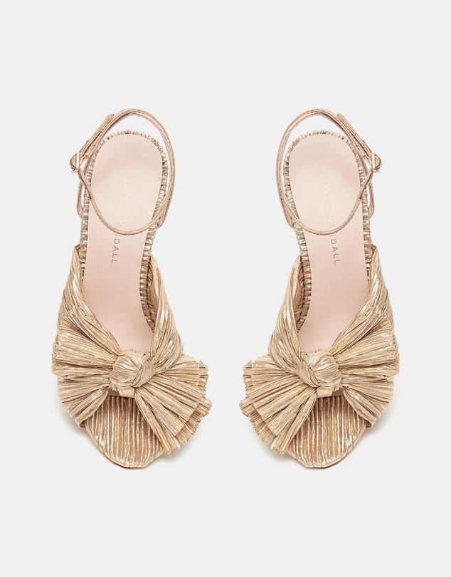 Loeffler Randall - Camellia Knot Mules with Ankle Strap