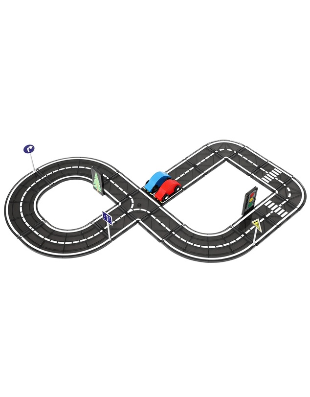 Magnetika - Magnetic Road Playset