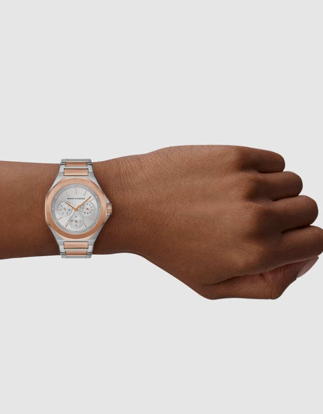 Armani Exchange - Two Tone Chronograph Watch