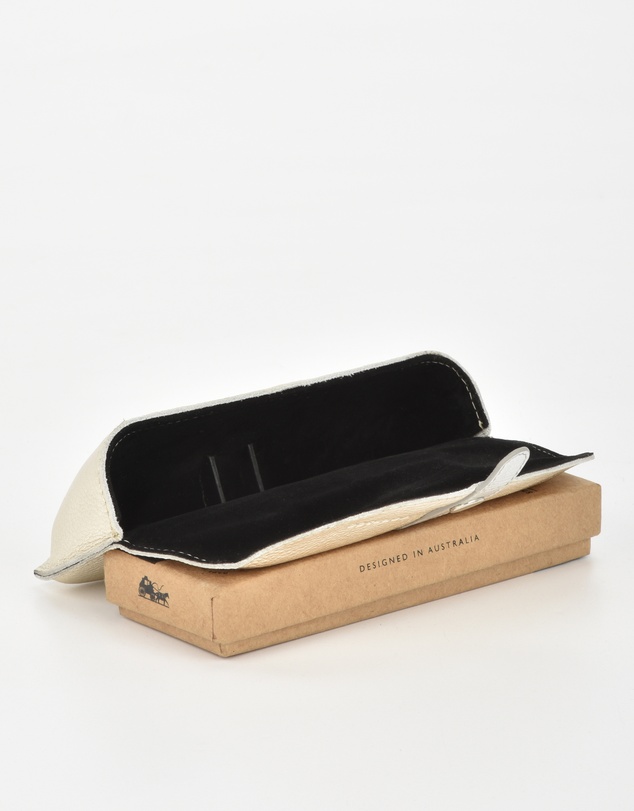 Cobb & Co - Iris Two Tone Leather Glasses Case