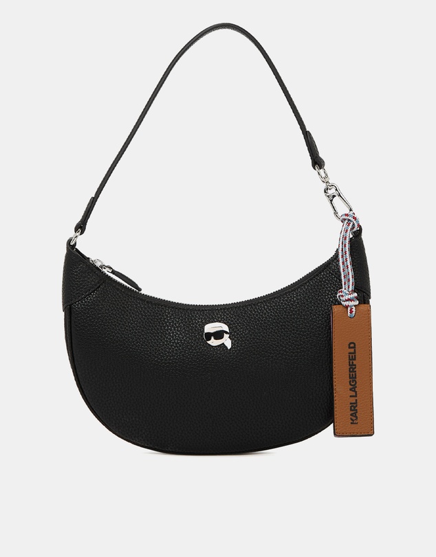 Karl Lagerfeld - Ikon Pebble Moon Shoulder Bag