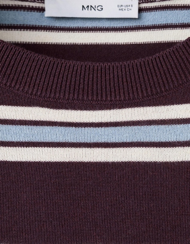 M.N.G - Striped Fine Knit Sweater