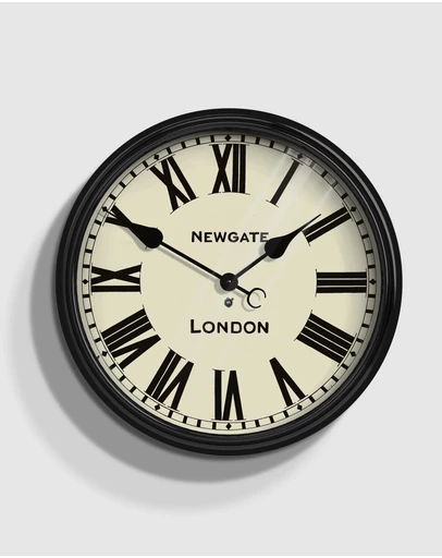 Newgate - Newgate Battersby Clock Black