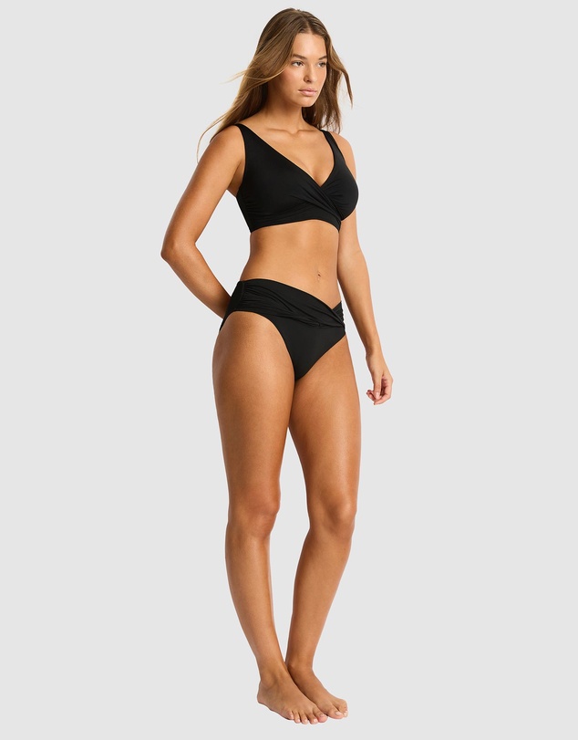 Sea Level Australia - Essentials Edit Cross Front Tie Back Bra Top