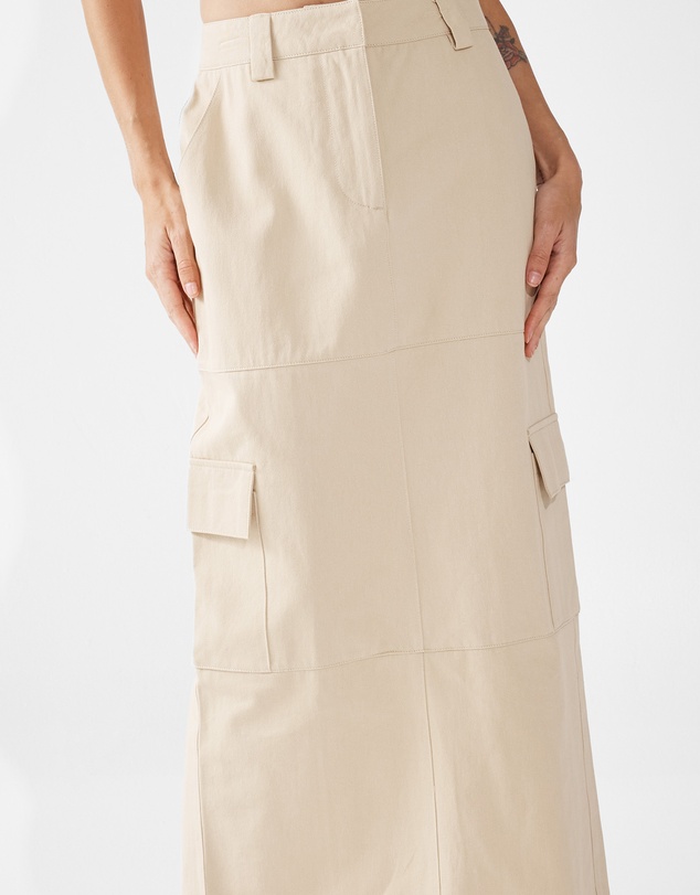 BY.DYLN - Laikon Cargo Maxi Skirt