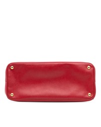 Pre-Loved by Azura Reborn - Pre-Loved Large Saffiano Lux Galleria Double Zip Satchel