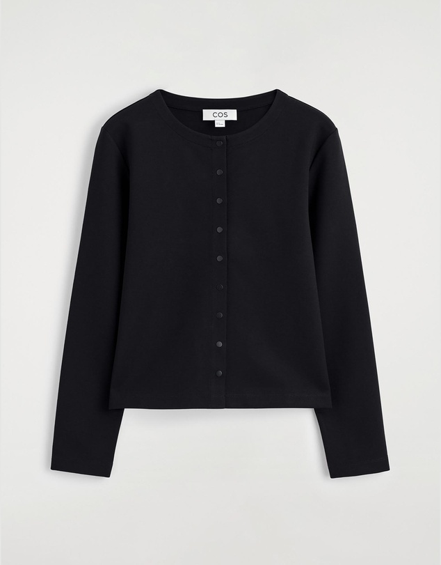COS - Minimal Jersey Cardigan