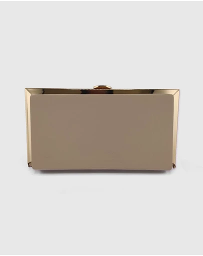 Izoa - Amanda Clutch Nude