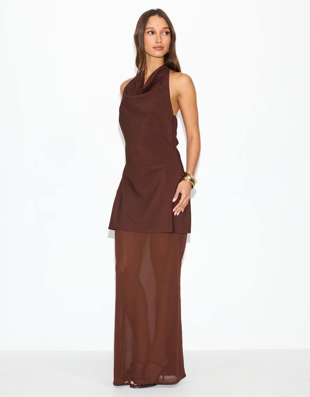 Dazie - Greer Double Layer Maxi Dress