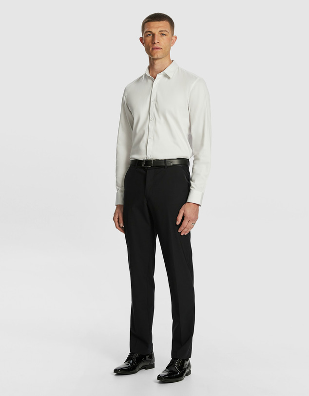 yd. - Mission Stretch Sateen Slim Fit Dress Shirt