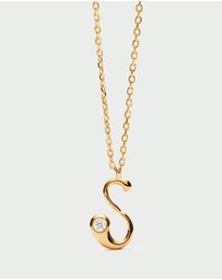 PDPAOLA - Initial 2026 S Pendant Necklace