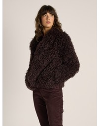 Fate + Becker - Wynn Cropped Fur Jacket