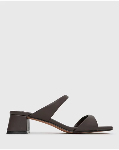 Betts - Argo Block Heel Mule Sandals