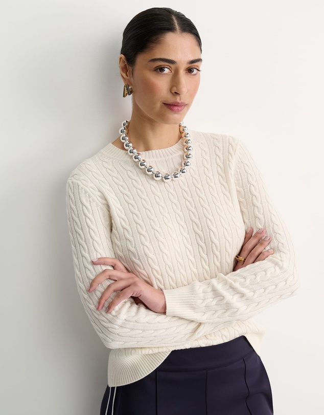 Sportscraft - Merino Wool Baby Cable Sweater
