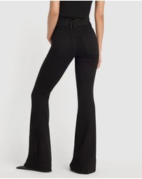 Good American - Never Fades Good Legs Flare Jeans