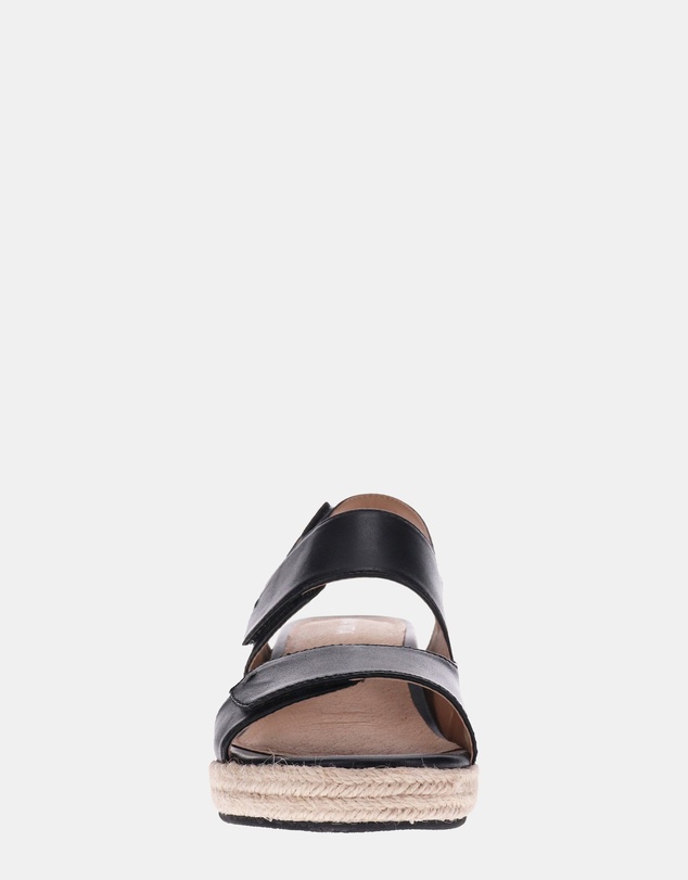 Mia Vita - Deanne Wedge Sandal - Black