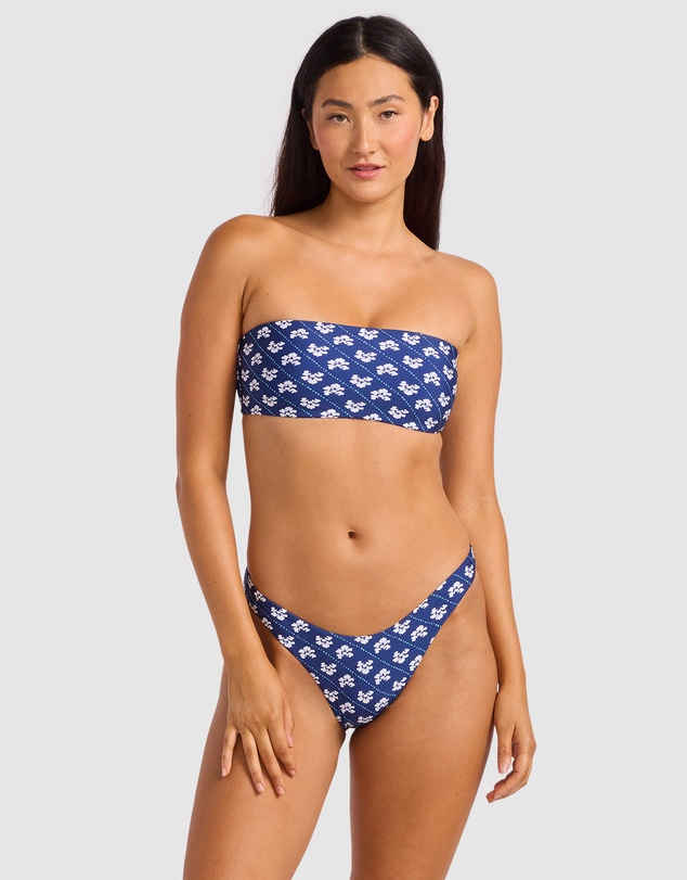 Seafolly - Batik Bloom High Cut Bikini Bottom