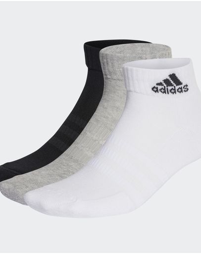 Medium Grey Heather / White / Black