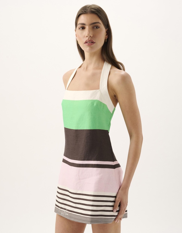 ROAME. - Maya Mini Halter Dress