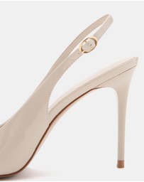 M.N.G - Patent Leather Heel Shoes