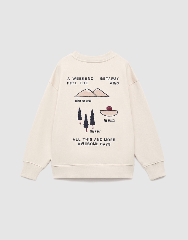 M.N.G - Getaway Sweatshirt - Kids-Teens