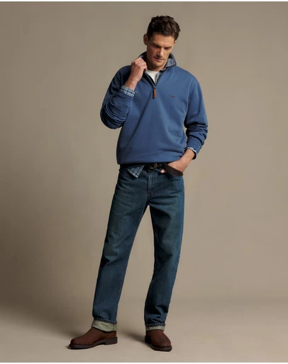 R.M.Williams - Mulyungarie Quarter Zip Sweatshirt