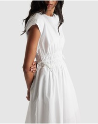 Decjuba - Zoe Shirred Waist Midi Dress