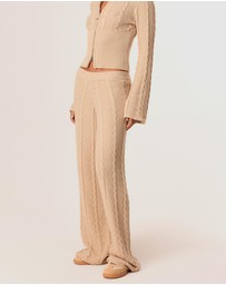 SNDYS - Cici Cable Knit Pants