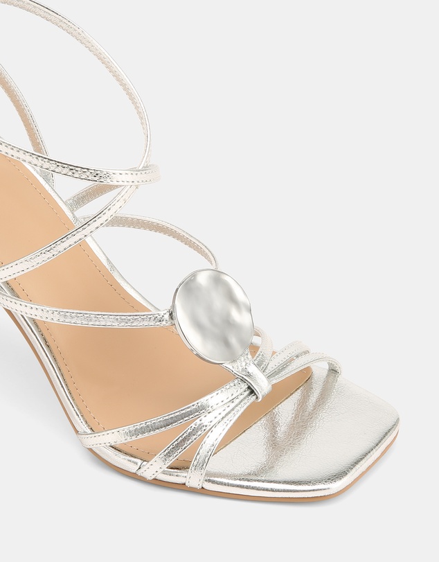 Wittner - Tatum Metallic Leather High Heels