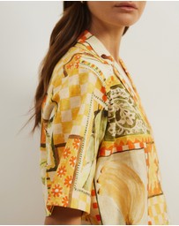 Atmos&Here - Paradise Linen Blend Shirt