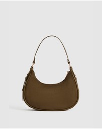 AYA - Sophia Vegan Suede Shoulder Bag